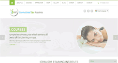 Desktop Screenshot of ispaa.com